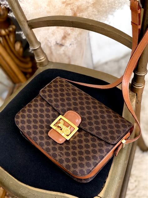 vintage celine monogram bag